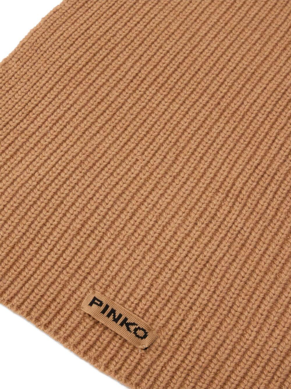 Wool blend ribbed scarf 105996 A2Z4D23 PINKO 