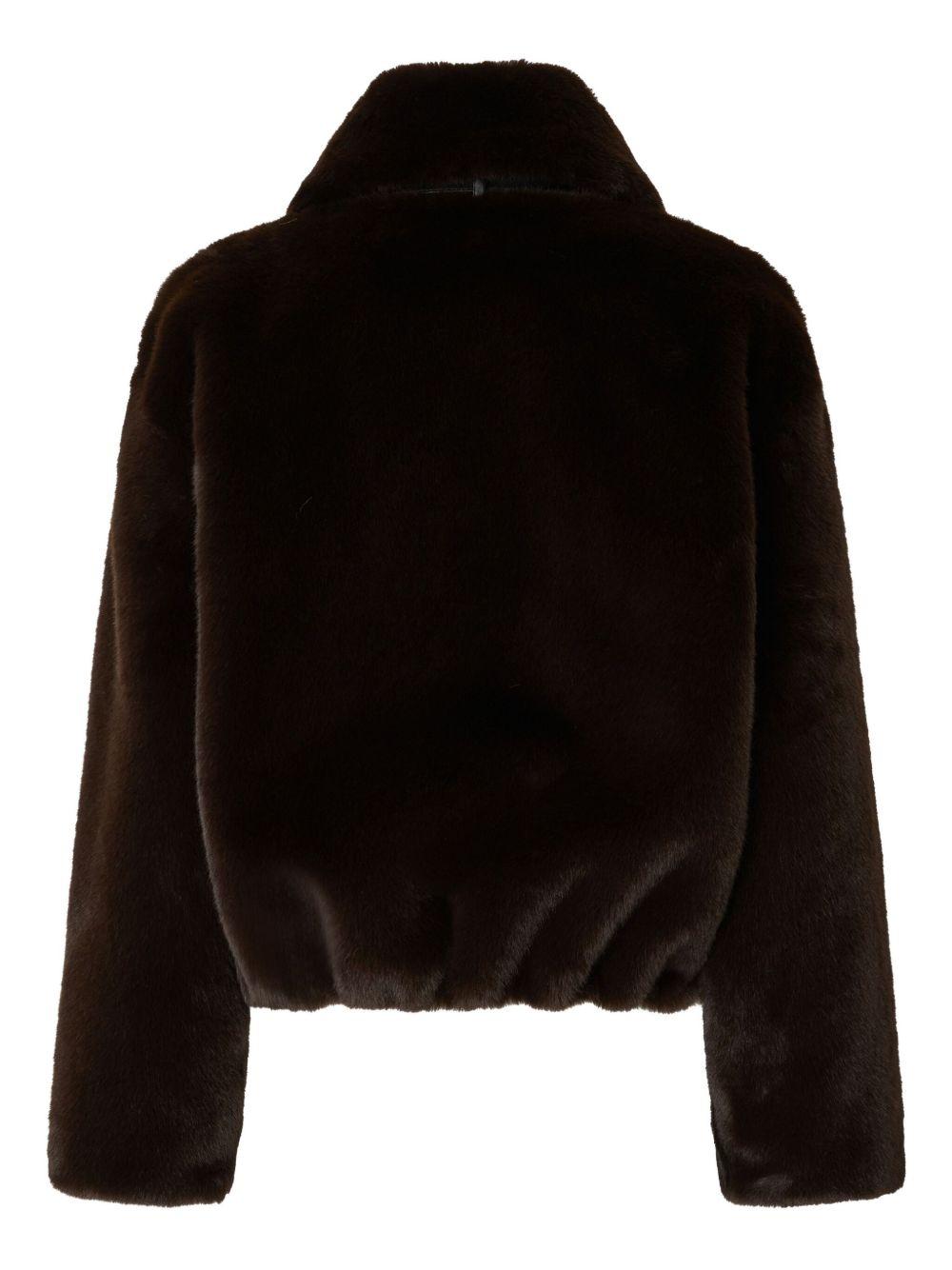 Faux fur blouson jacket 106013 A1ZMM28 PINKO 