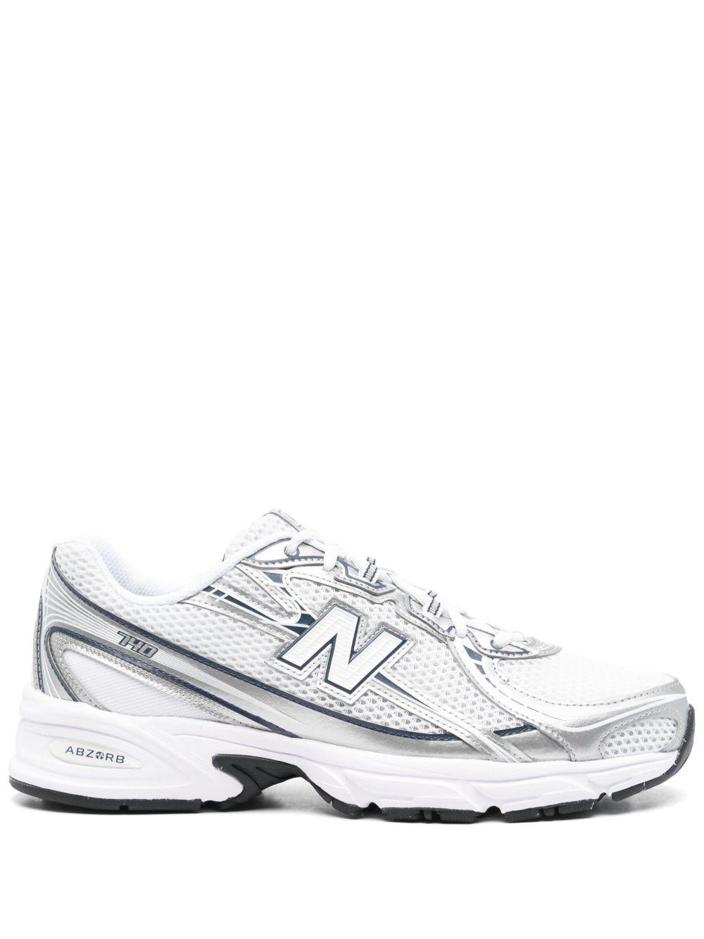 740 sneakers U740WN2 WHITE/SILVER/NAVY NEW BALANCE 