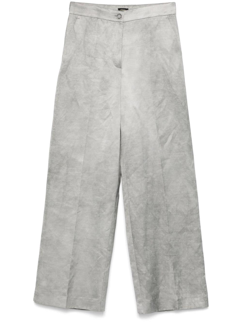 Wide-leg trousers<BR/><BR/> 104805 A2BPI53 PINKO 