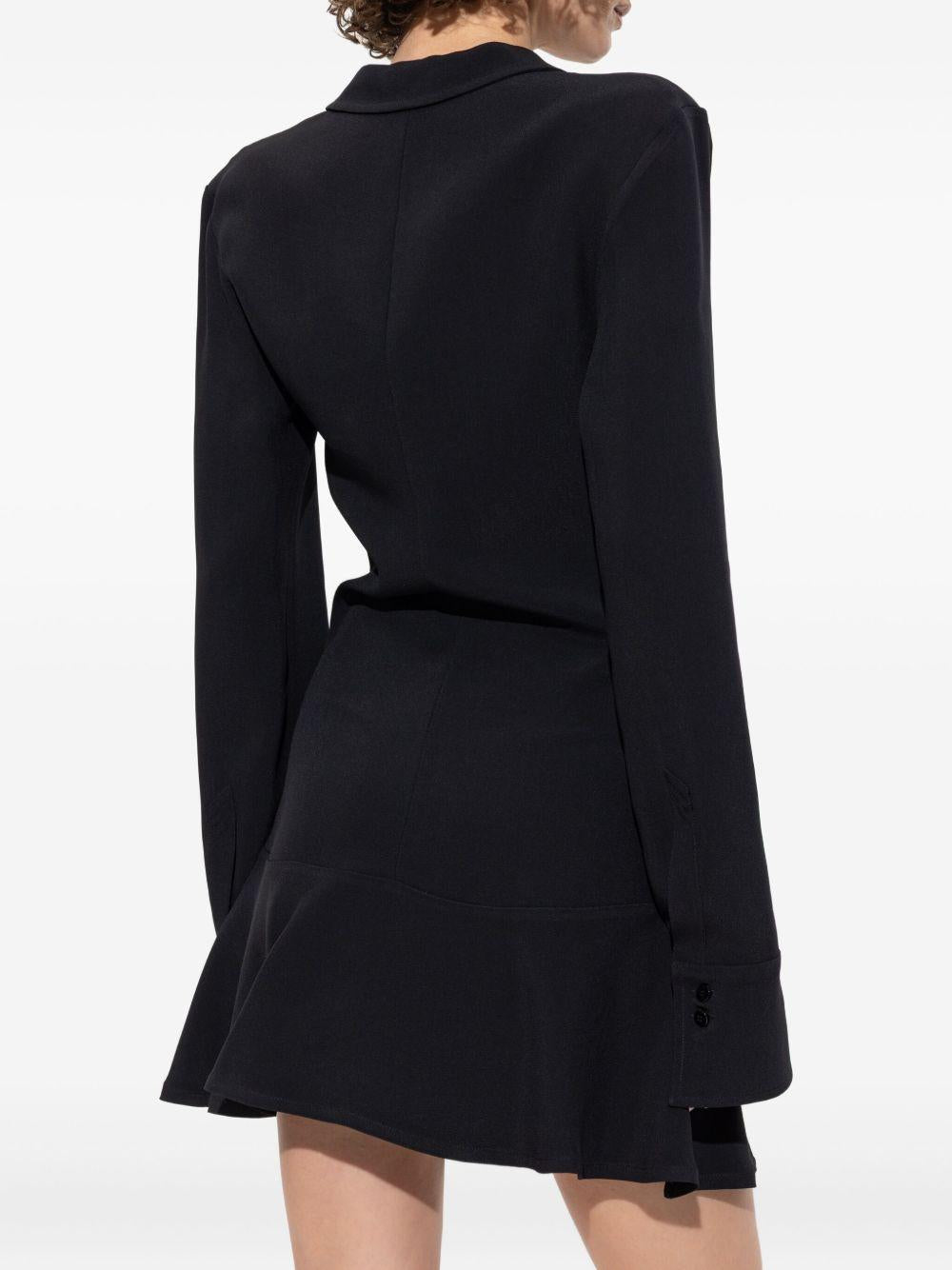 Black mini dress 251WCA00449 ACC001AA100 THE ATTICO 