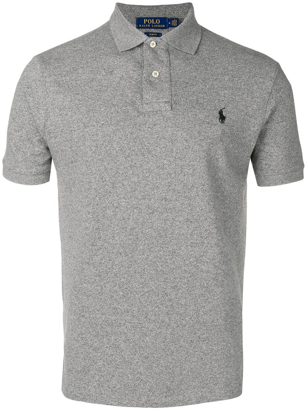 Logo polo shirt<BR/><BR/><BR/> 710548797011 CANTERBURY HEATHER POLO RALPH LAUREN 