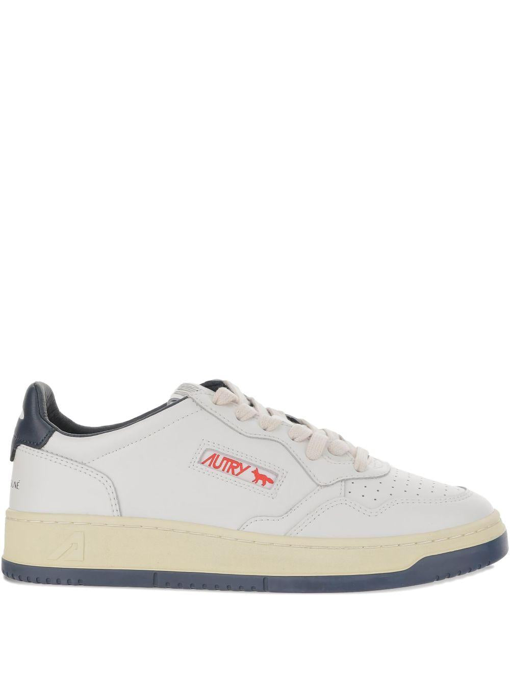 Autry x Maison Kitsuné sneakers AULM MK01WHT/BLUE AUTRY x MAISON KITSUNÉ 