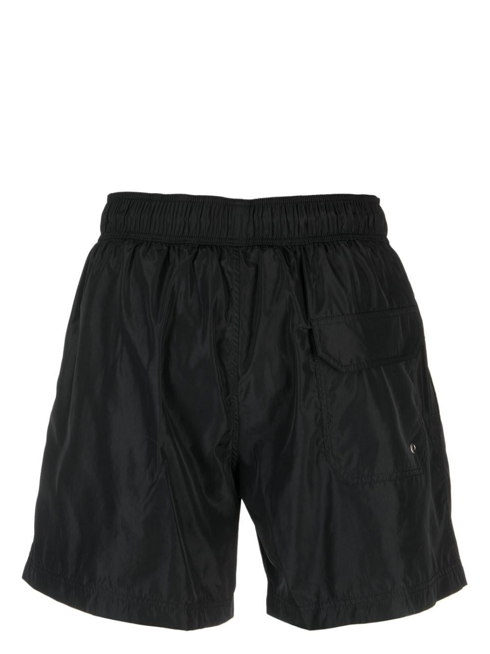 Logo-print swim shorts PMFD002F23FAB001 1001 PALM ANGELS 
