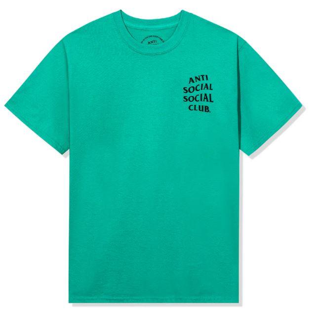 Logo T-shirt ASSC070013 TEAL ANTI SOCIAL SOCIAL CLUB 
