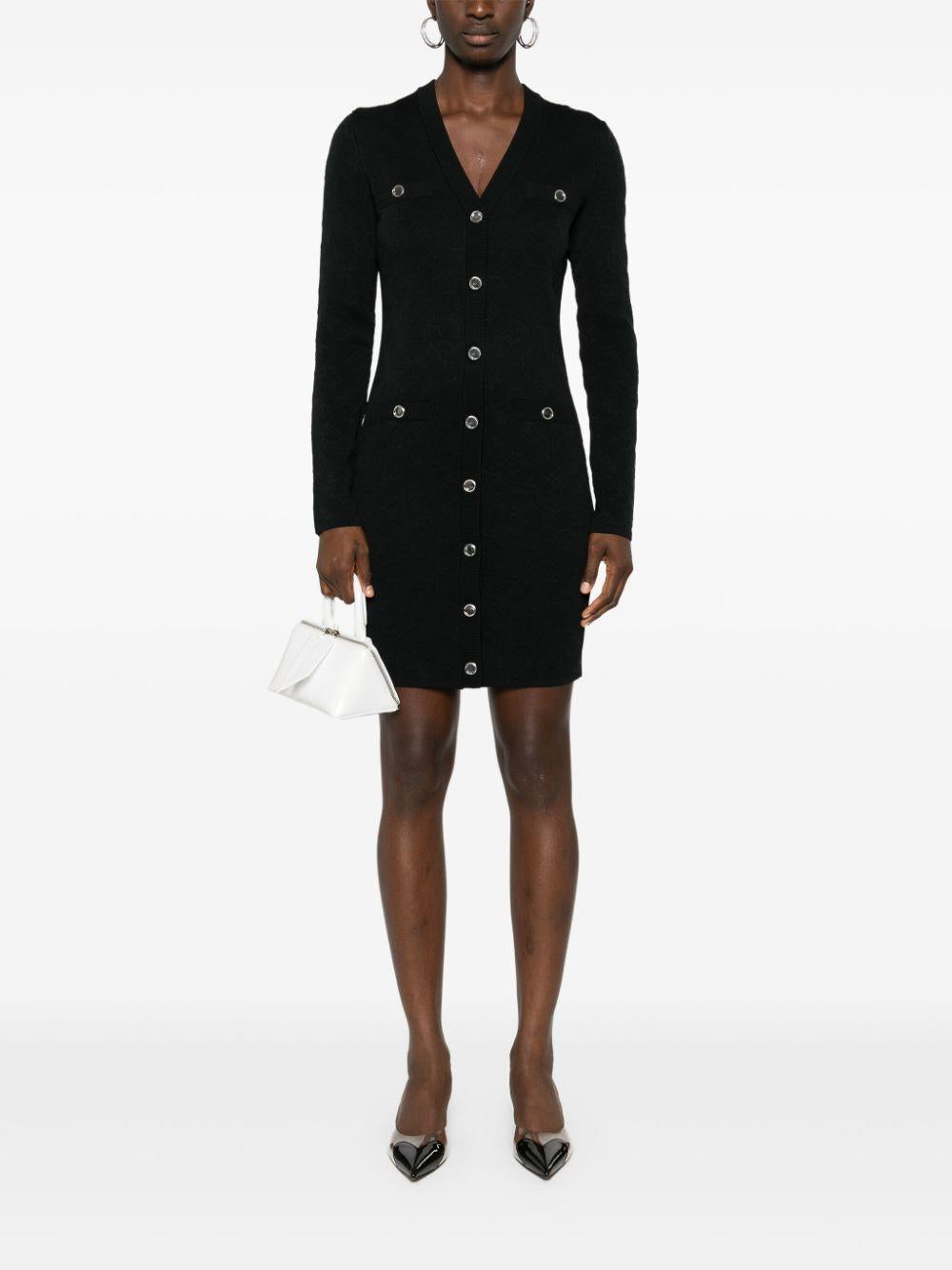 Love-Birds-motif mini dress<BR/><BR/><BR/> 103974 A21TZ99 PINKO 