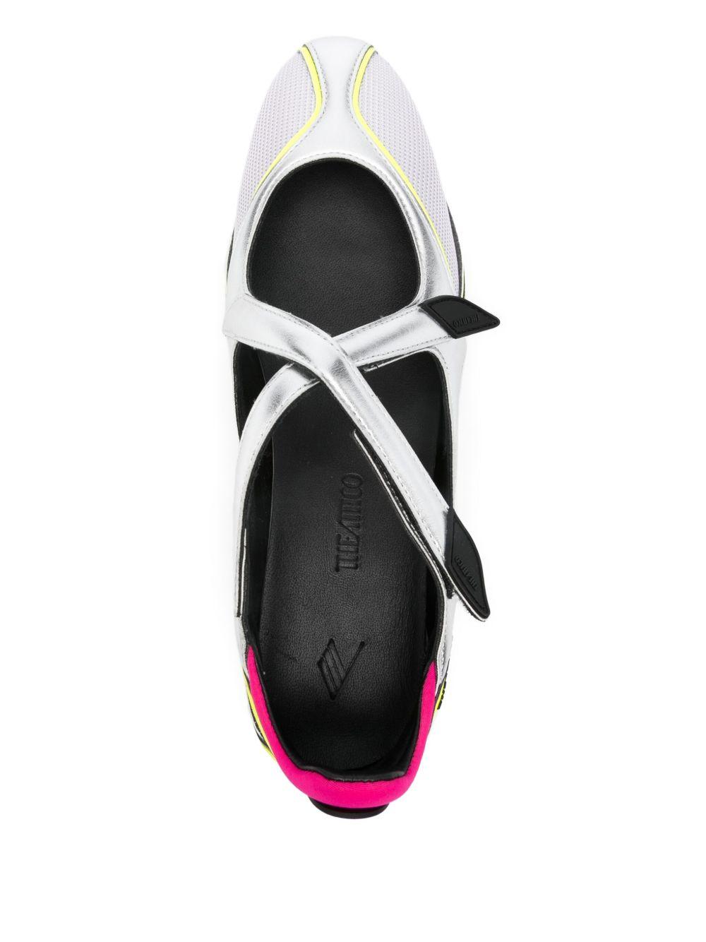 ''Floor 01'' ballerina flat 260WSH00871 MIX024AA465 THE ATTICO 
