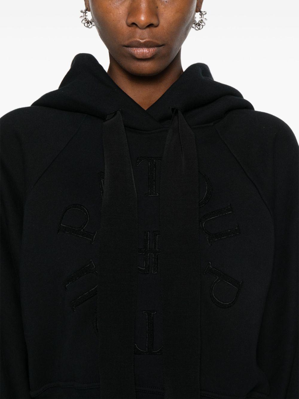 Medallion hoodie<BR/><BR/><BR/> JE0699995 999B PATOU 