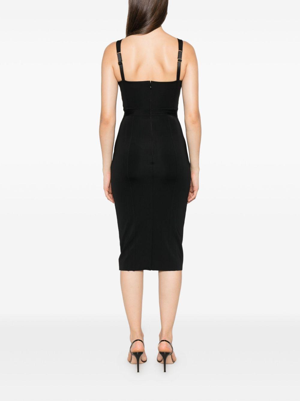 Bustier dress in bi-elastic fabric AB81056E2 110 ELISABETTA FRANCHI 