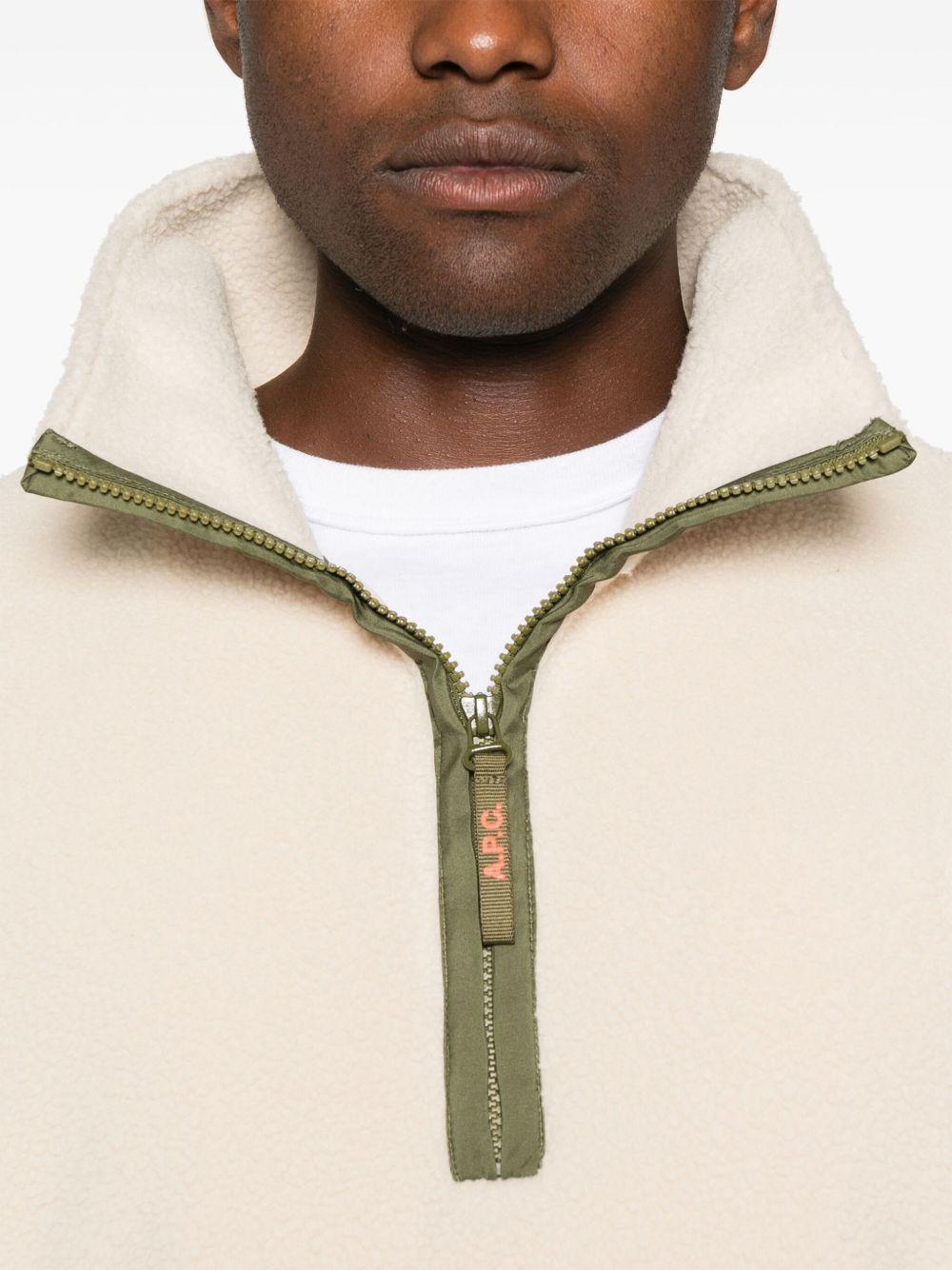 High collar sweatshirt PSAIF H27990AAC A.P.C. 