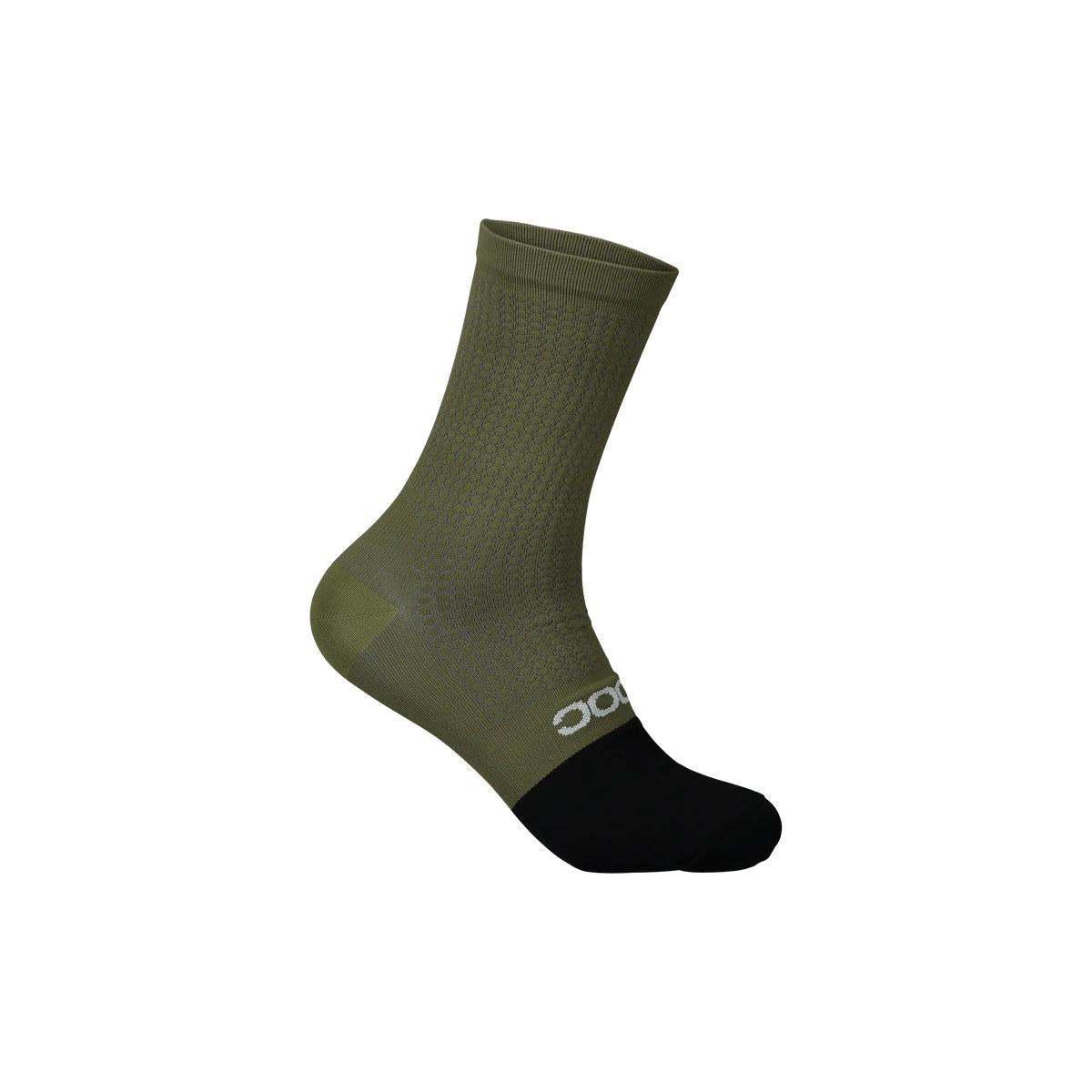 Green flair sock mid 65147 EPIDOTE GREEN/URANIUM BLACK POC 