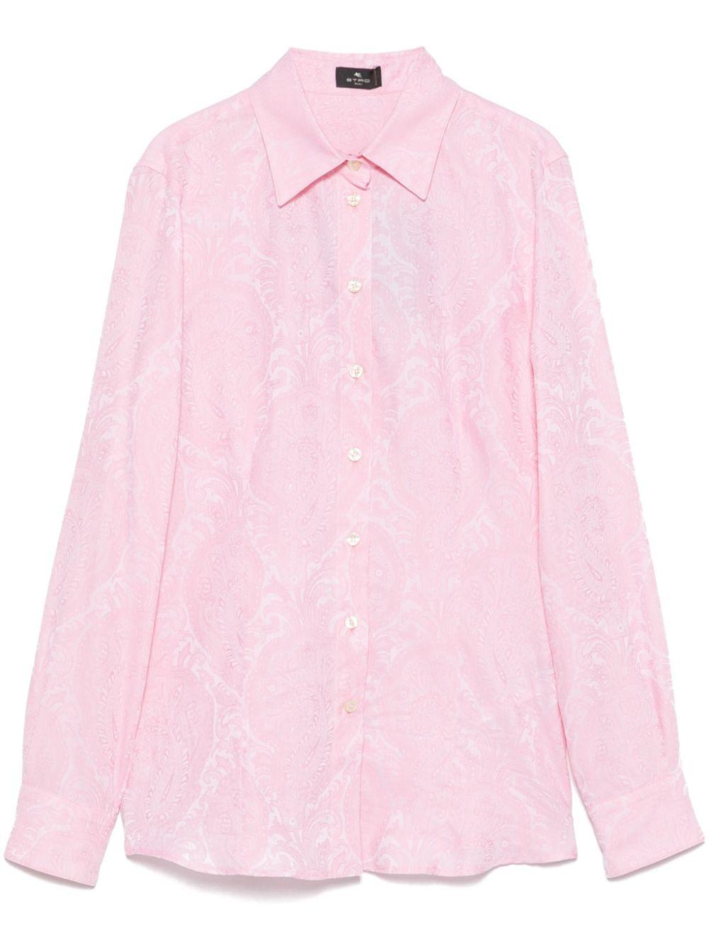 Paisley-jacquard shirt<BR/><BR/> WRIA0020 99TJ562F2528 ETRO 