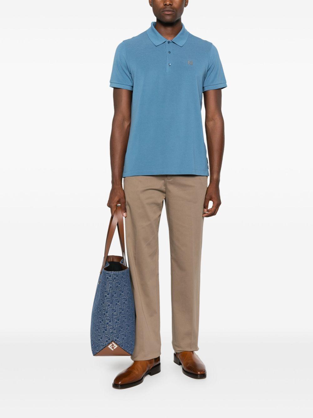 Piqué polo shirt FY0985 AUA5F0U6K FENDI 