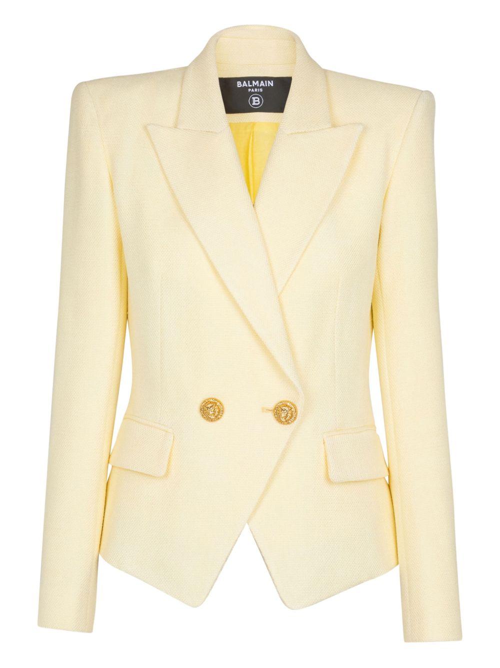 double-button blazer GF1SI650VI58 1GD BALMAIN 