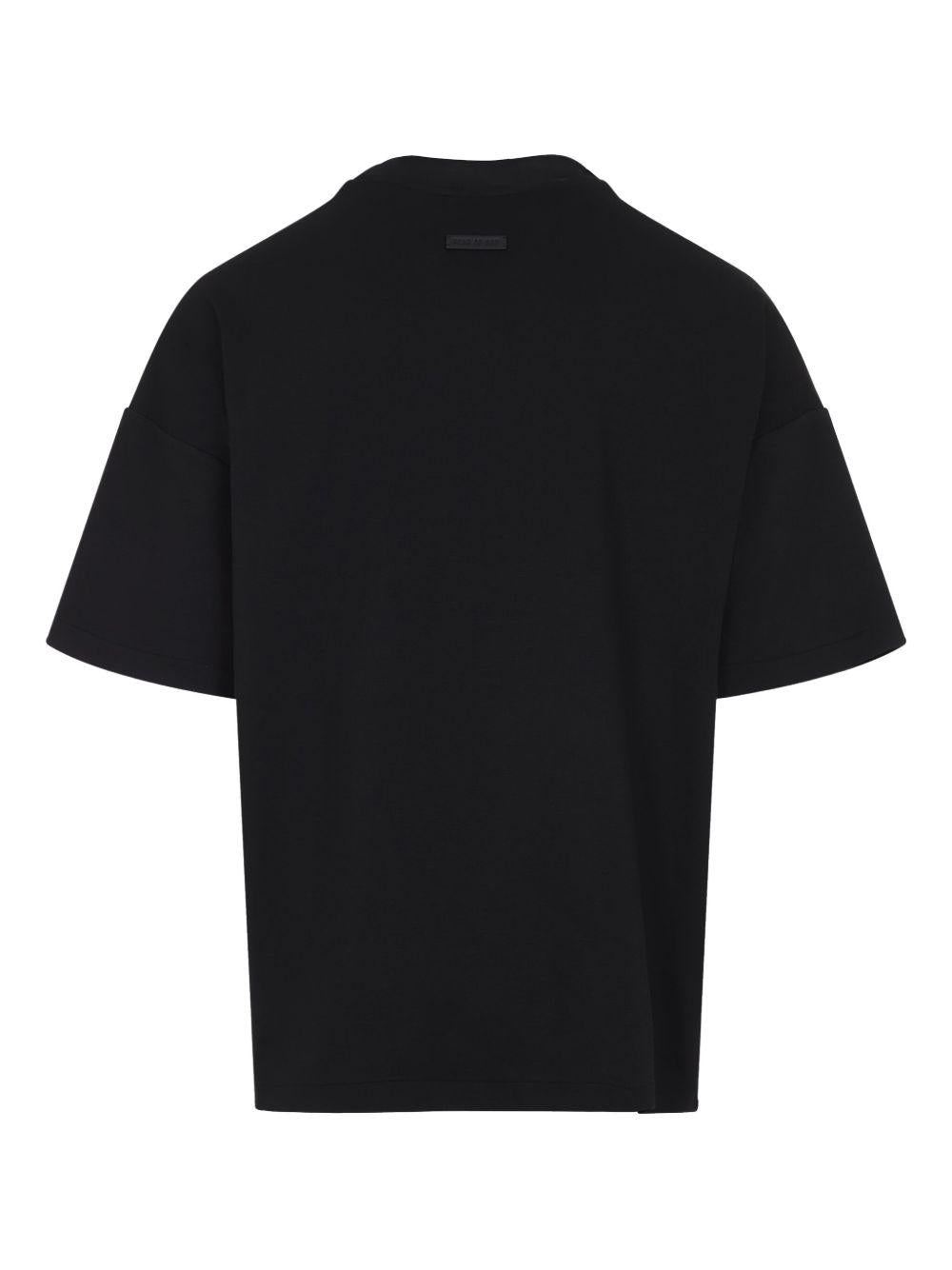 Drop-shoulder T-shirt FGE250 520VISBLACK FEAR OF GOD 