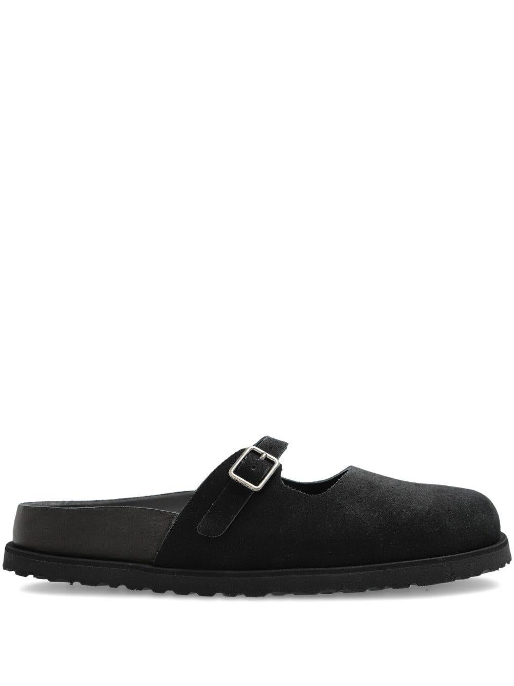 BIRKENSTOCK 1774 x BECOMES BERLIN<BR/>1774 Maria Suede sandals 1031993 BLACK BIRKENSTOCK 1774 