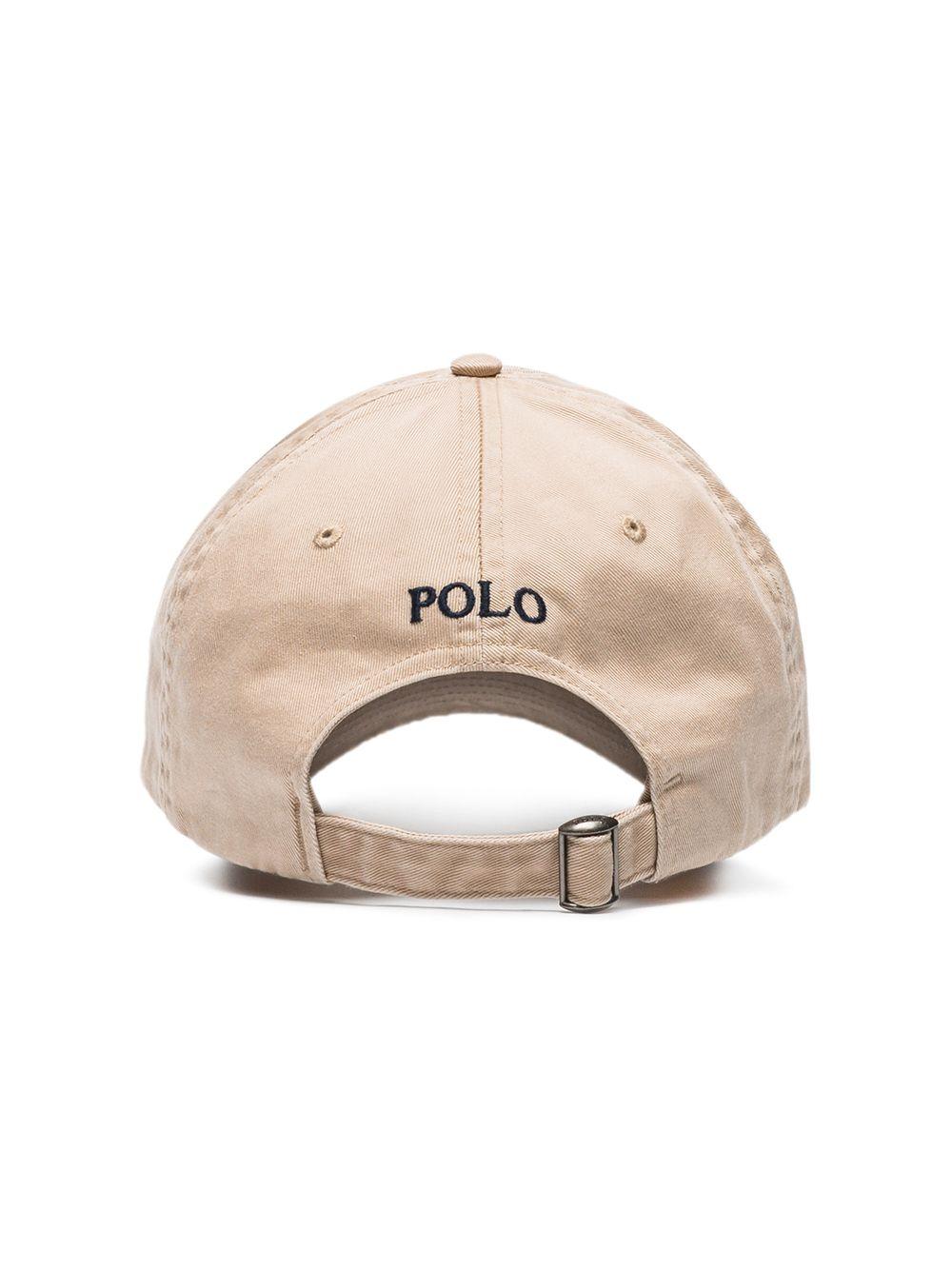 Logo-embroidered cotton-canvas cap<BR/><BR/><BR/> 710548524005 NUBUCK/RELAY BLUE POLO RALPH LAUREN 