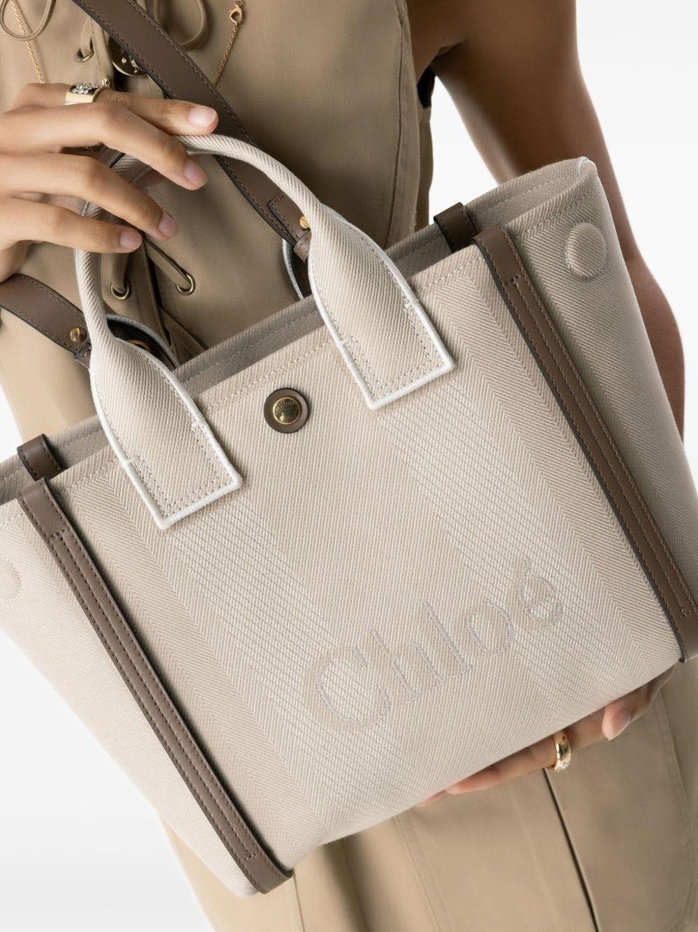 Carry small canvas tote bag CHC25SS911O65 23N CHLOÉ 