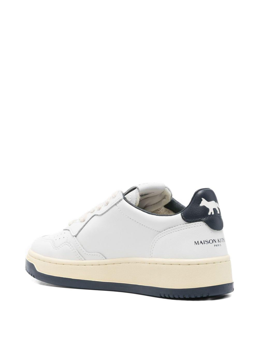 Autry x Maison Kitsuné sneakers AULW MK01WHT/BLUE AUTRY x MAISON KITSUNÉ 