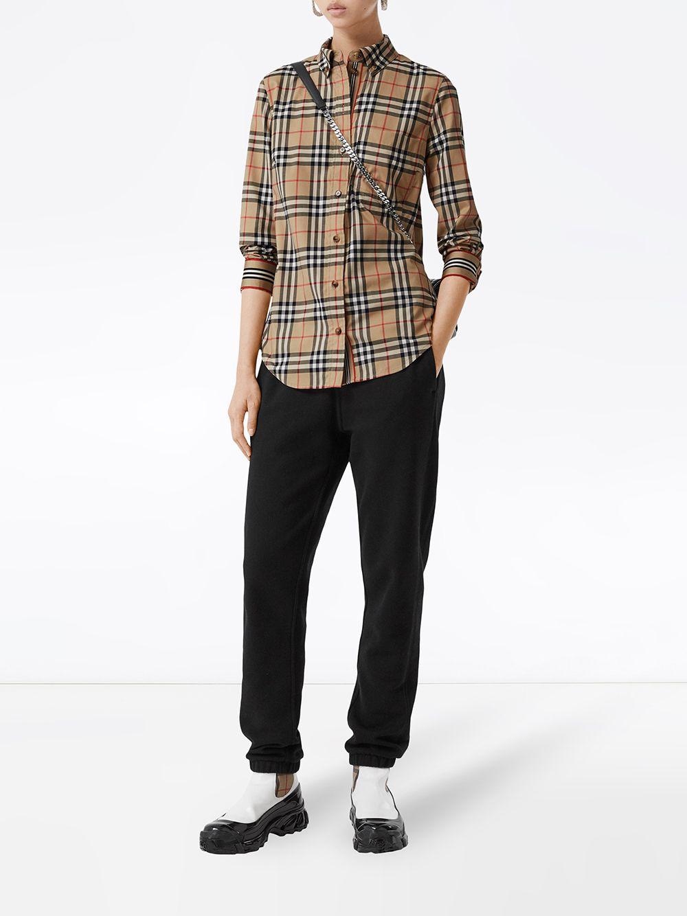 Vintage Check button-down shirt 8022284 ARCHIVE BEIGE BURBERRY 