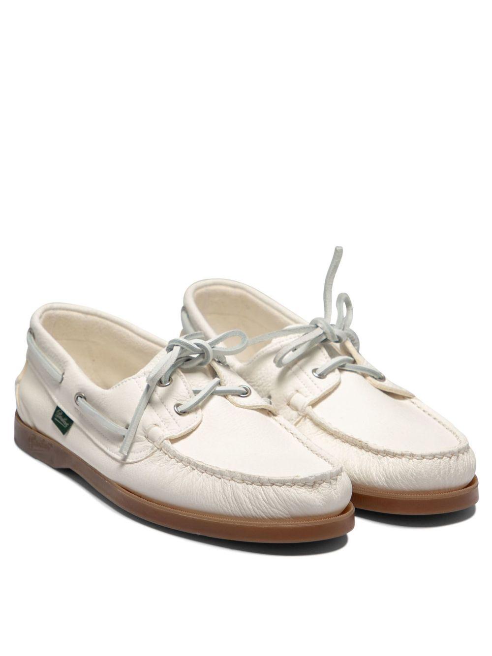 Barth boat shoes 780557 BLANC PARABOOT 