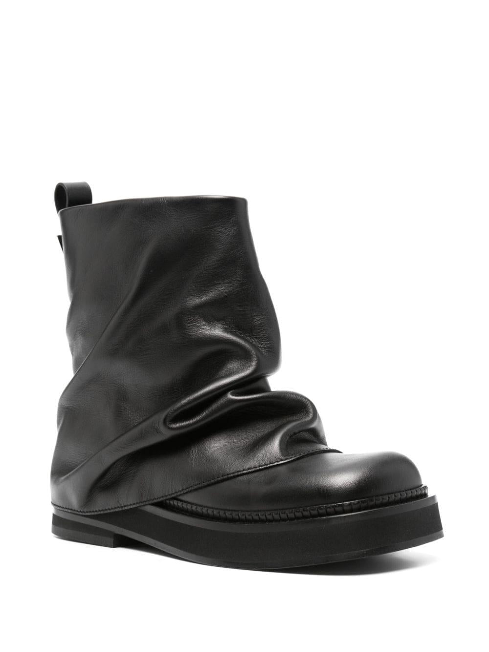 Robin leather ankle boots 247WS832 L019100 THE ATTICO 
