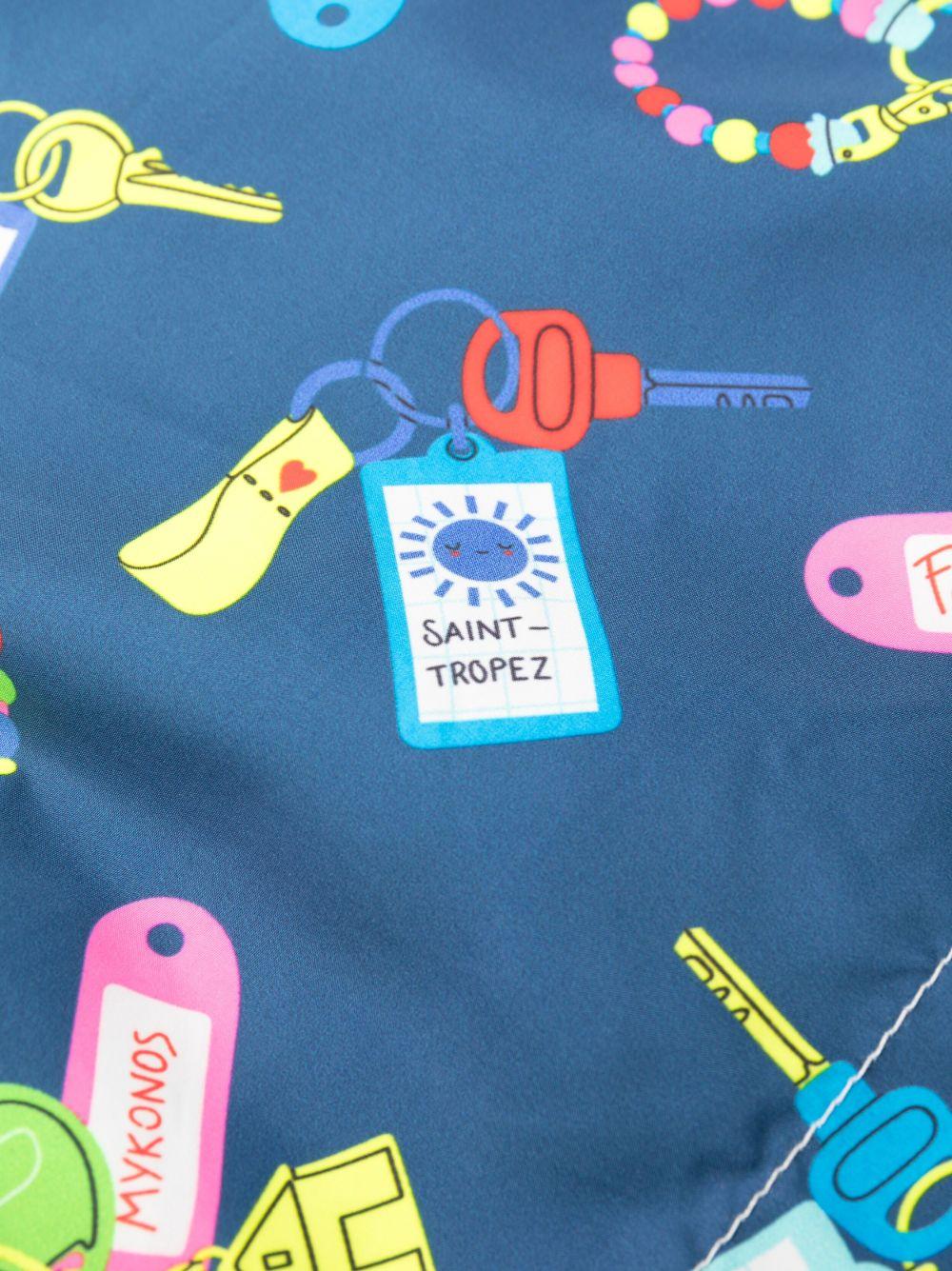 Micro print fantasy swimsuit LIGHTING 06774D71 MC2 SAINT BARTH 