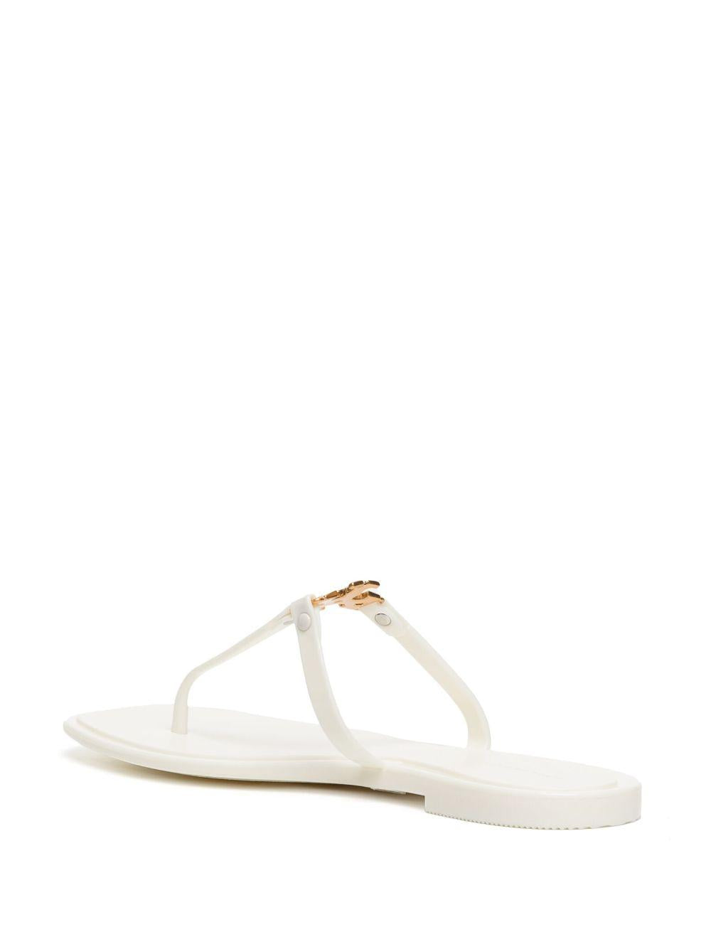 Roxane Jelly logo-plaque slides<BR/><BR/><BR/> 137704 102 TORY BURCH 