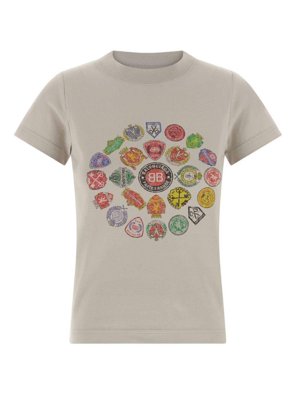 logo print T-shirt 850263 TTVH69012 BALENCIAGA 