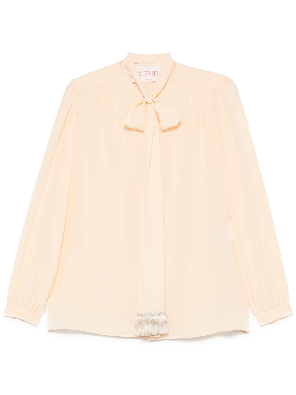 CREPE DE CHINE SHIRT 6B3AB7E590F ET5 VALENTINO GARAVANI 