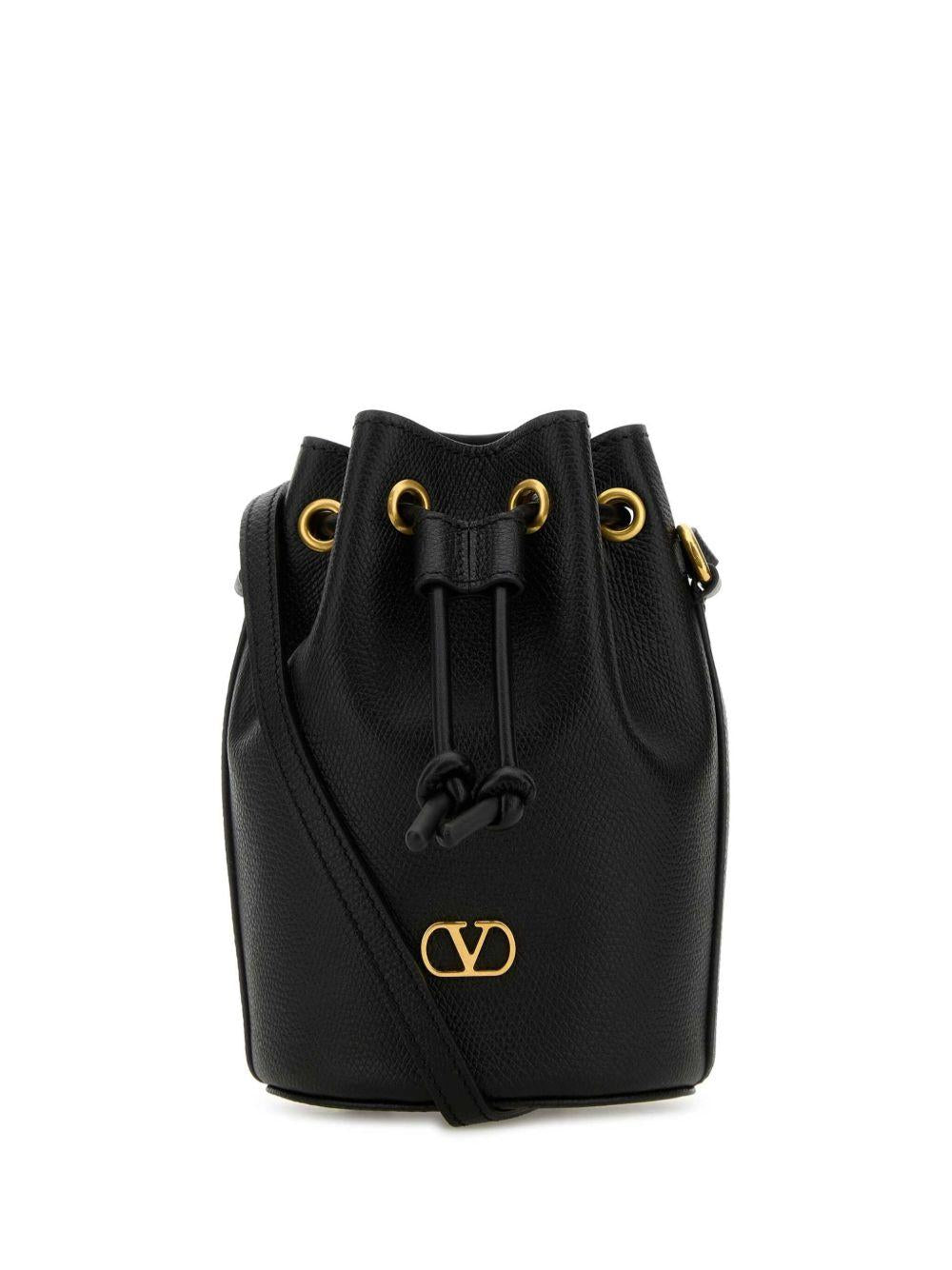 Leather Bucket Bag 7W2P0AJ2SNP 0NO VALENTINO GARAVANI 