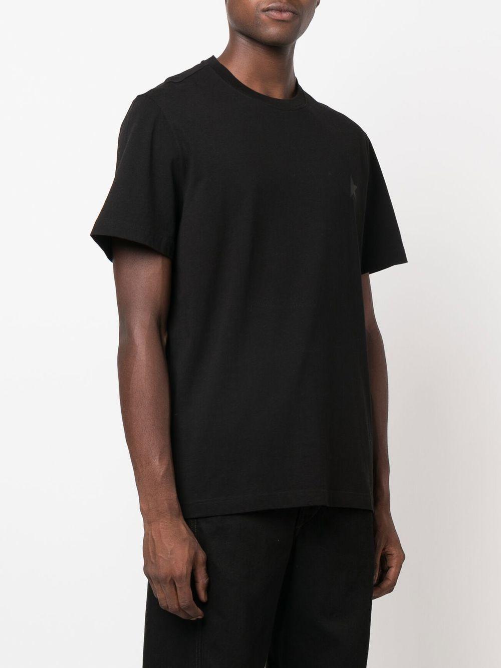 Star-print cotton T-shirt<BR/><BR/><BR/> GMP01220 P00059390100 GOLDEN GOOSE 