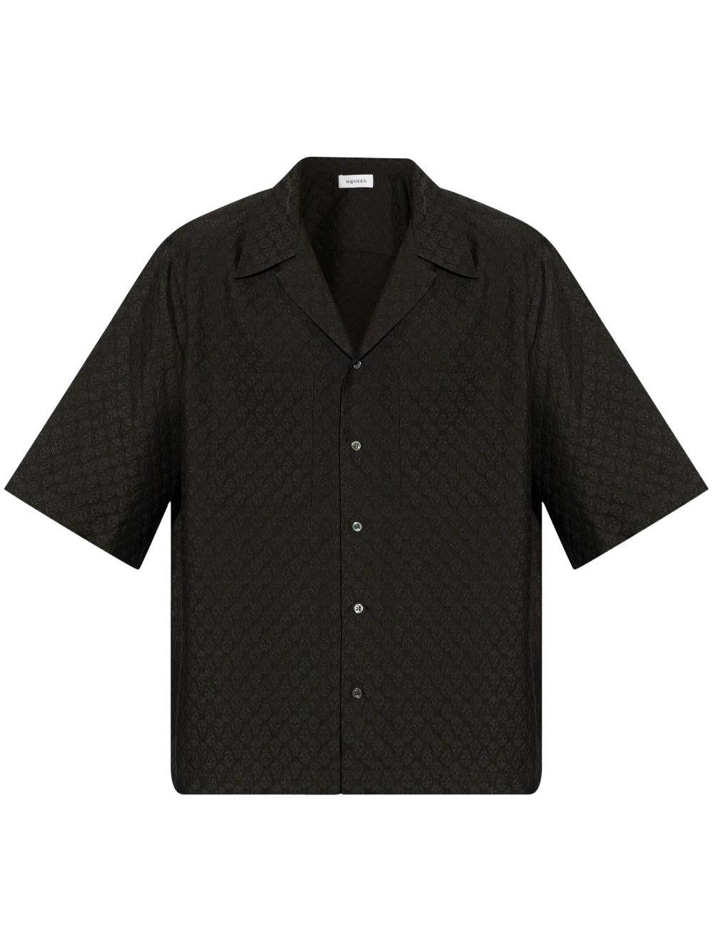Shirt with skull Pattern 814693 QRABU1010 ALEXANDER MCQUEEN 