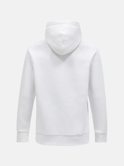 White sweatshirt with front logo G77756350 OFFWHITE/BLACK PEAK PERFORMANCE 