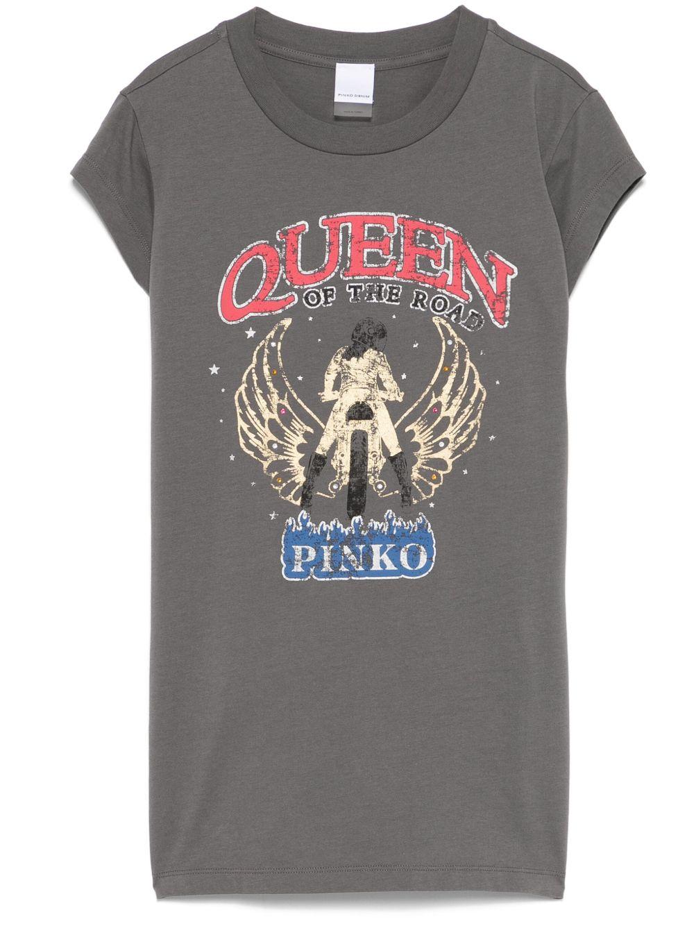 Marrakech T-shirt<BR/><BR/> 104603 A2DAI63 PINKO 