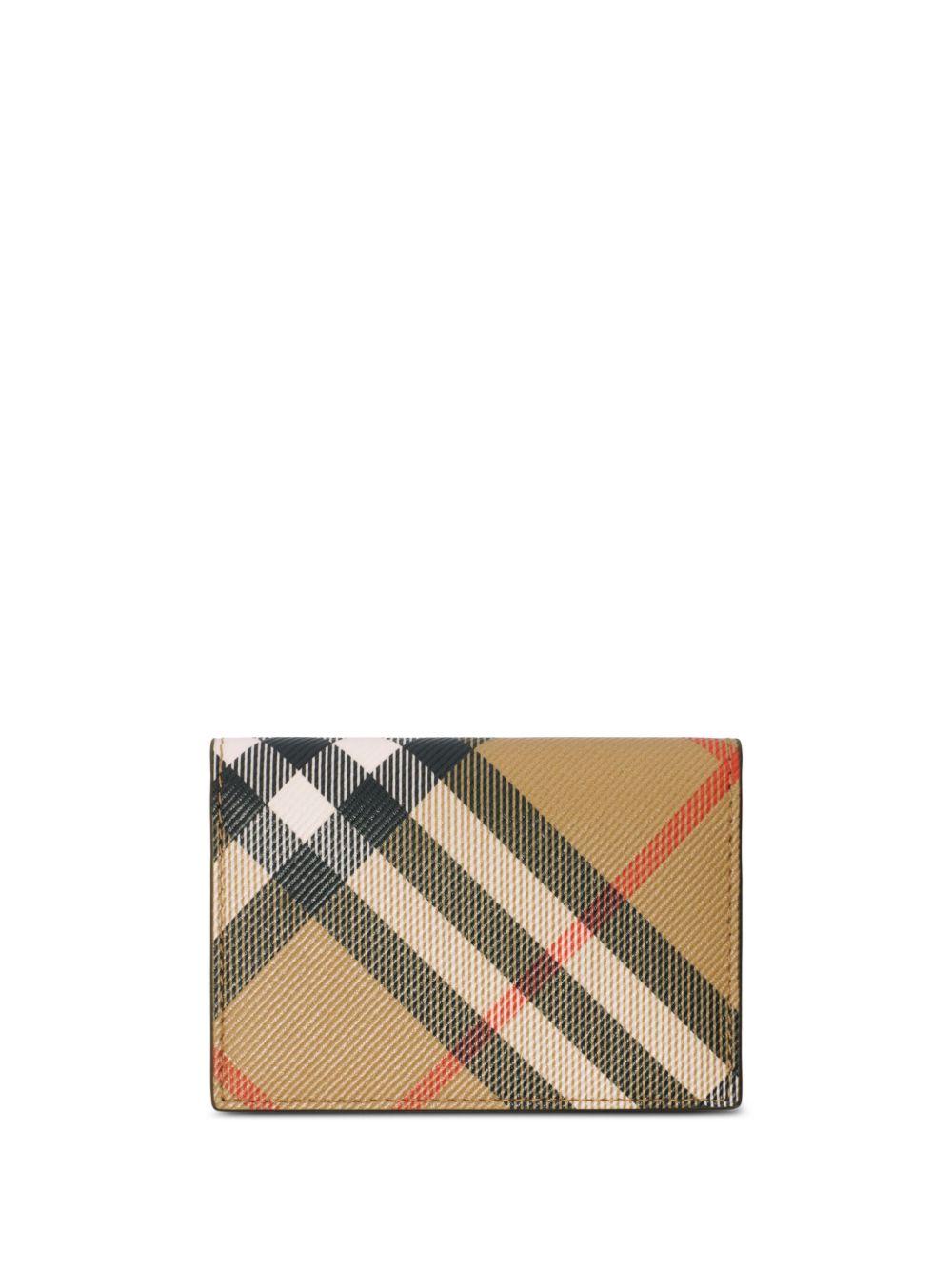 Nova Check card holder 8091911 A2021 BURBERRY 