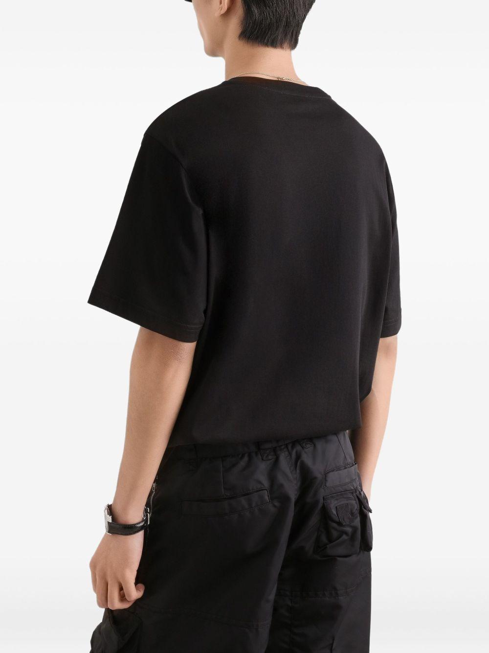 Jersey T-shirt with patch G8PN9Z G7PZFN0000 DOLCE & GABBANA 