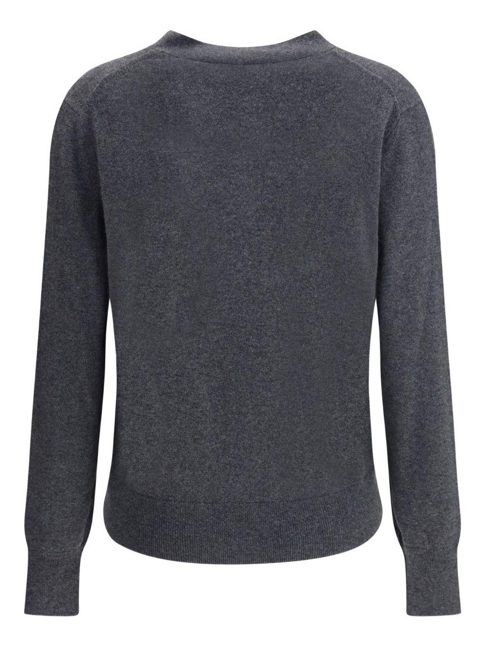 Logo cardigan CA0104FA C1L17E02AN MARANT ÉTOILE 