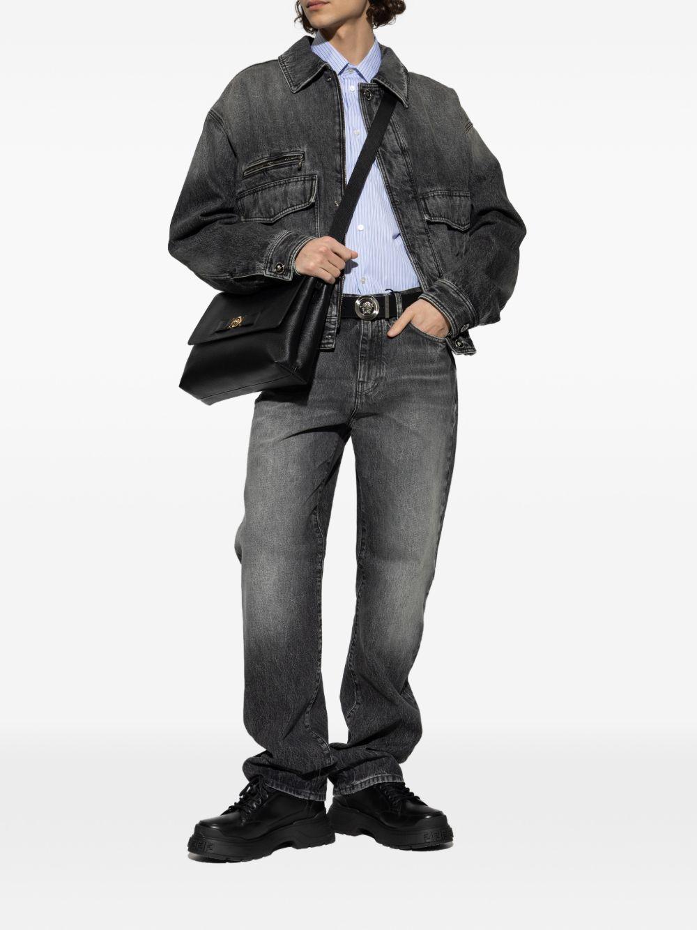 Denim Blouson 1021754 1A160531D980 VERSACE 