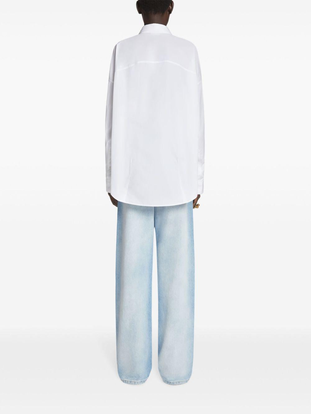 Cotton button-up shirt<BR/><BR/> 010701 90201 DRIES VAN NOTEN 
