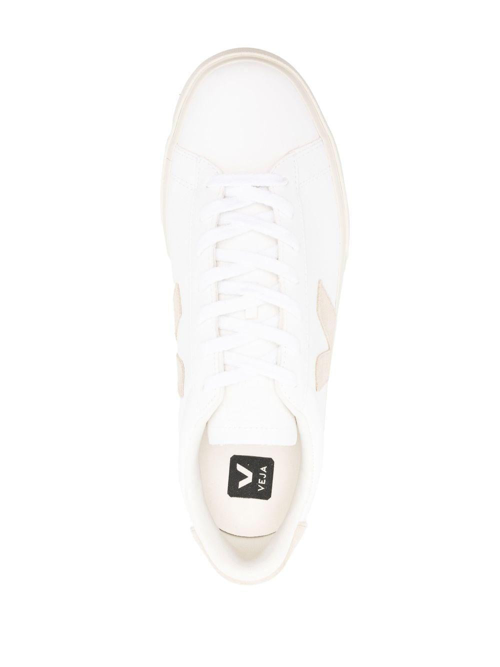 Campo low-top lace-up sneakers<BR/><BR/> CP0502920 EXTRA WHITE/ALMOND VEJA 