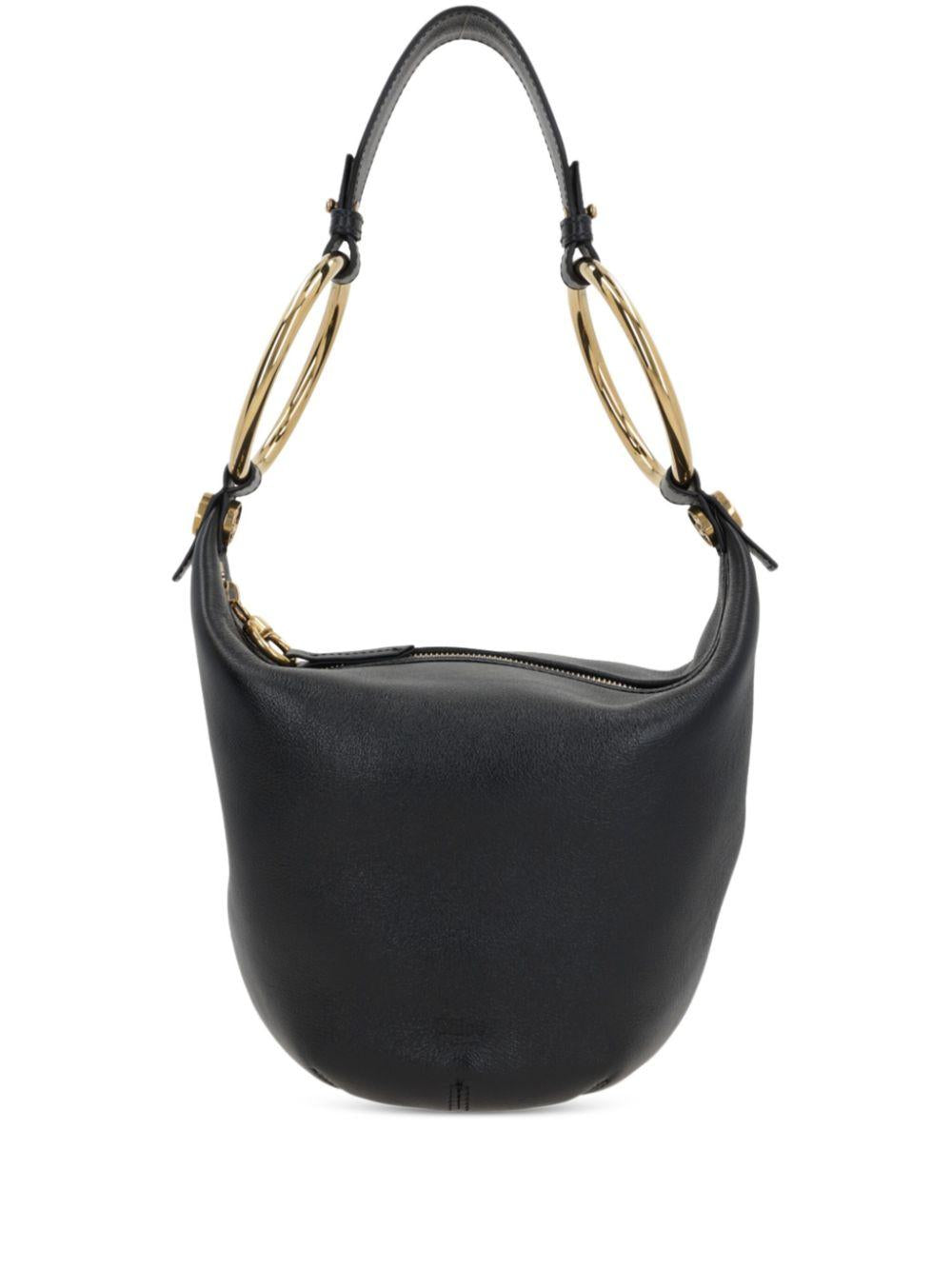 Leather tote bag<BR/><BR/><BR/> CHC25SS618O37 001 CHLOÉ 