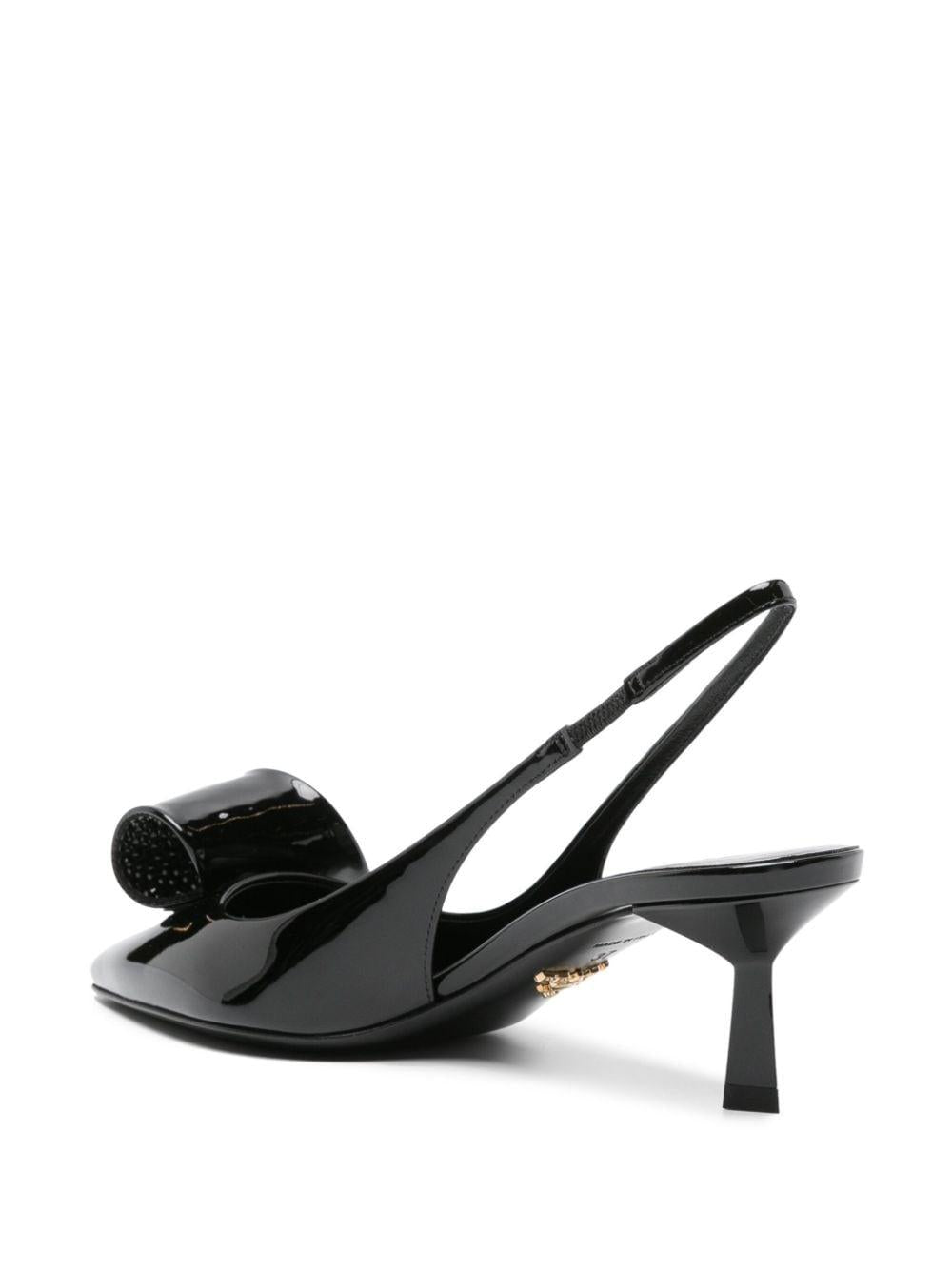 55mm embellished slingback pumps<BR/><BR/><BR/> 1I345N 3LOCF0002 PRADA 