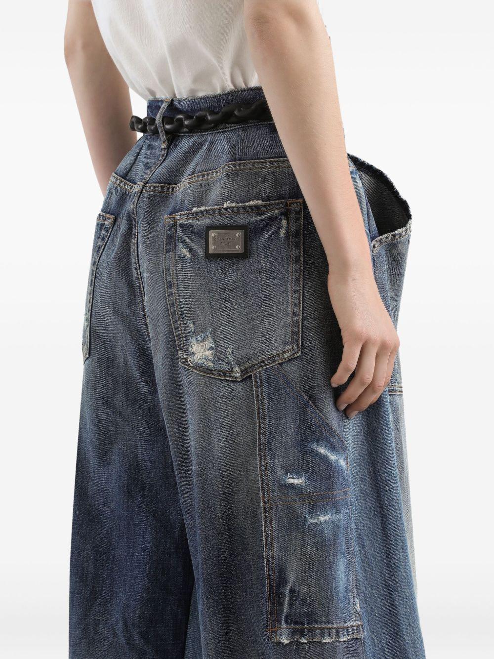 Denim bermuda FTDGGD G8OD4S9001 DOLCE & GABBANA 