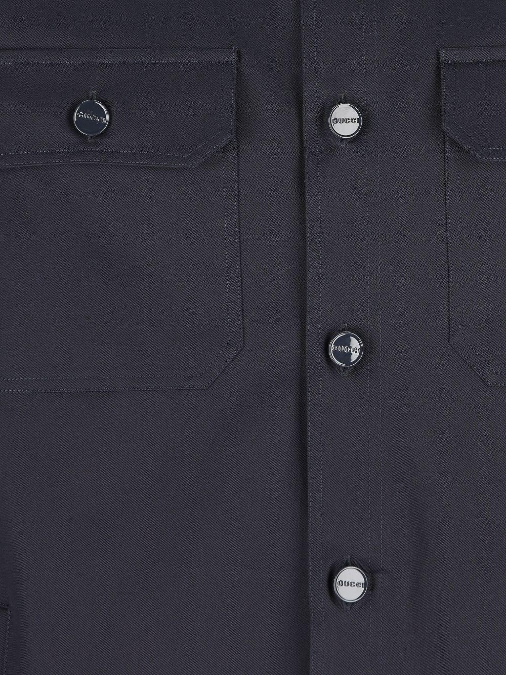 Cotton twill shirt 851708 ZAQH54440 GUCCI 