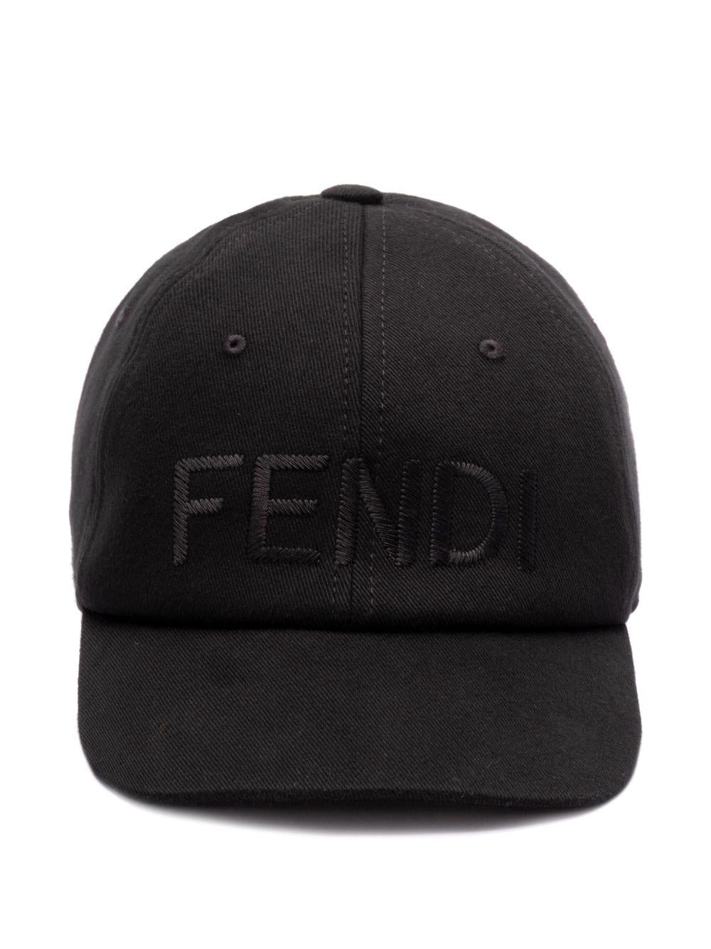Logo-embroidered baseball cap<BR/><BR/> FXQ969 AU3QF0QA1 FENDI 