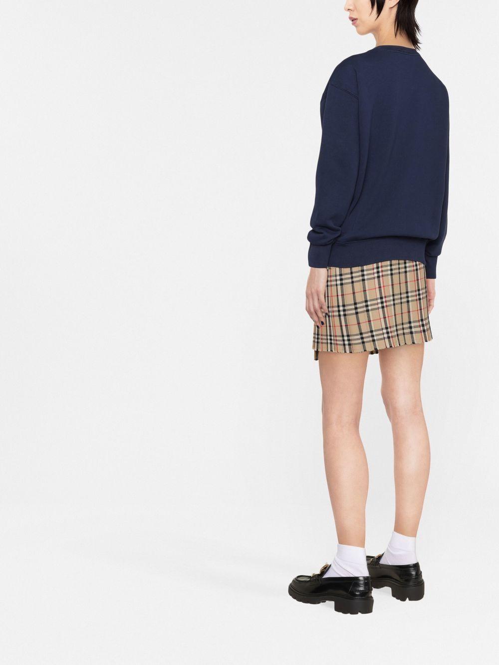 Polo-pony embroidered sweatshirt<BR/><BR/> 211794395003 CRUISE NAVY POLO RALPH LAUREN 