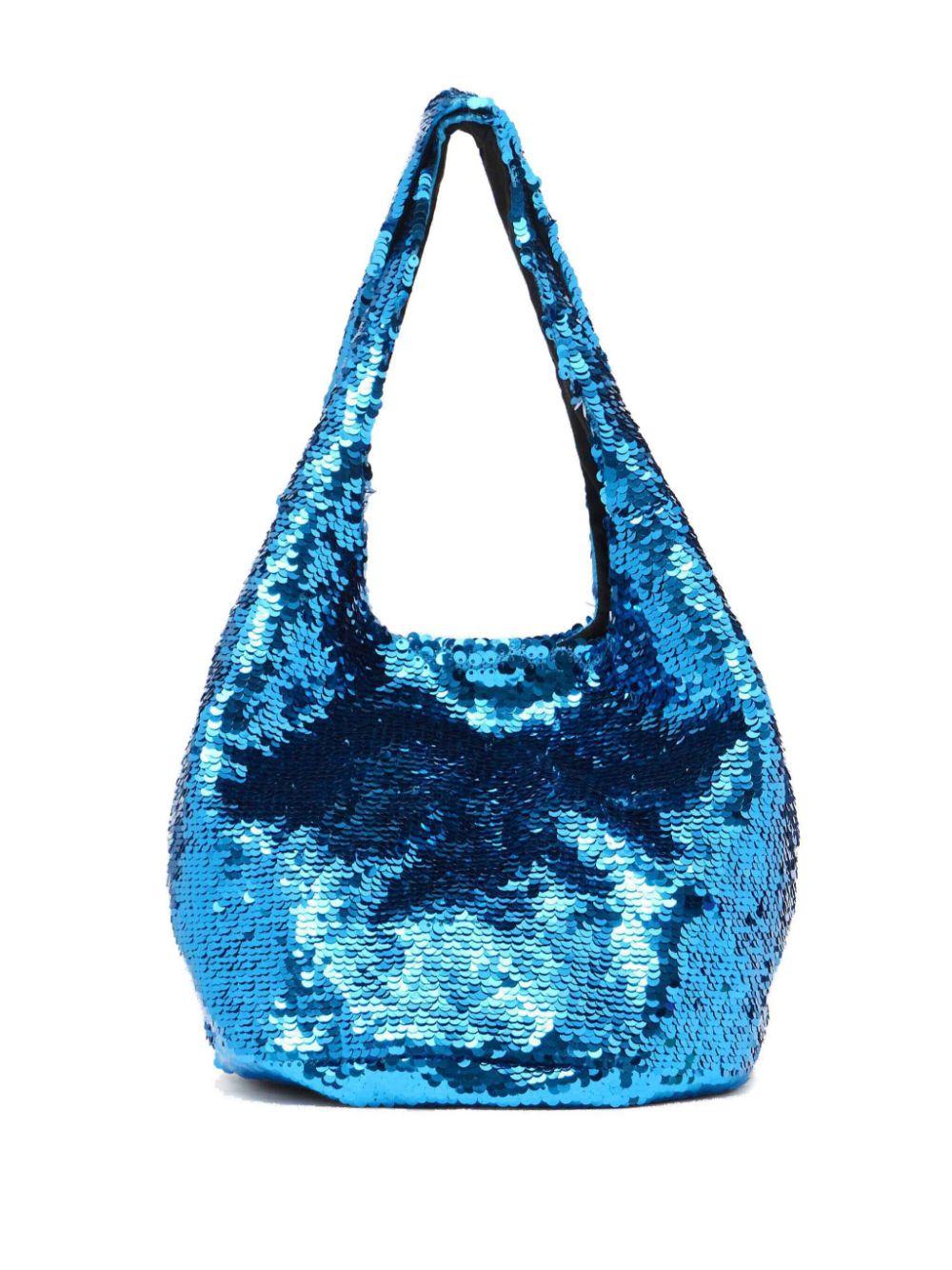 Mini sequin tote bag<BR/><BR/><BR/> HB0497 FA0230825 JW ANDERSON 