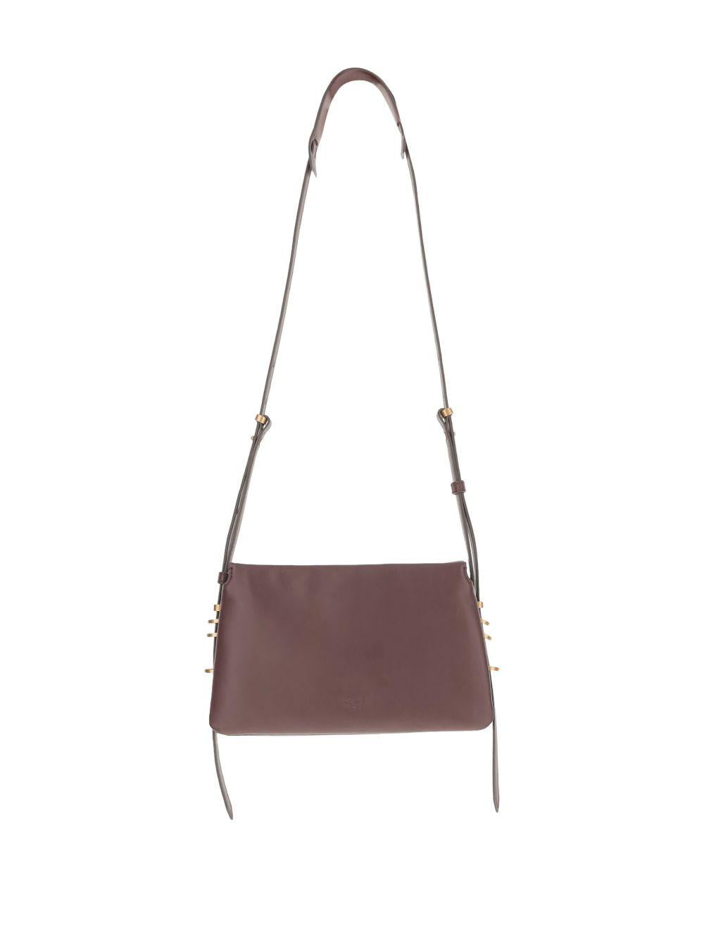 Mini One, Two, Three Bag with shoulder strap 105883 A0QOLA7Q PINKO 