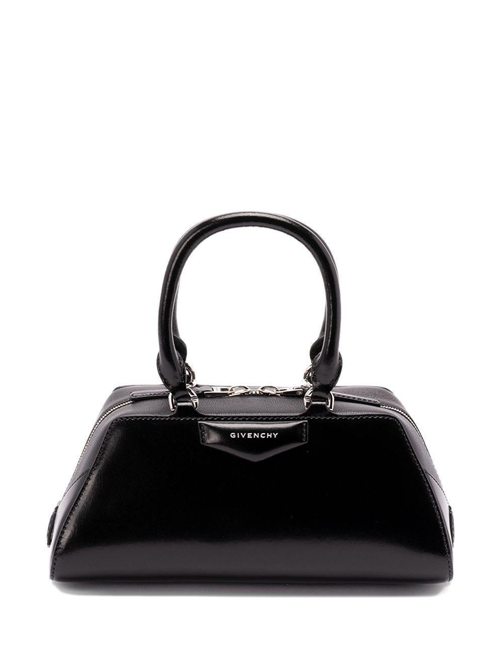 Mini Antigona East-West bag in Box leather BB5146B2B2 001 GIVENCHY 